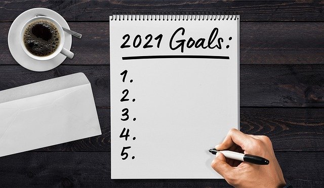 New Year 2021 goals