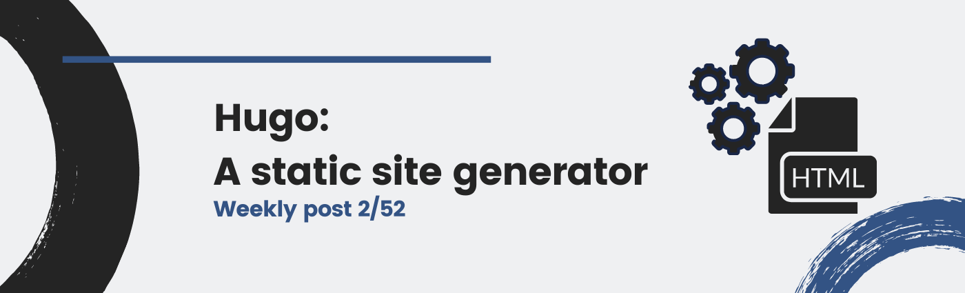 Hugo, a static site generator
