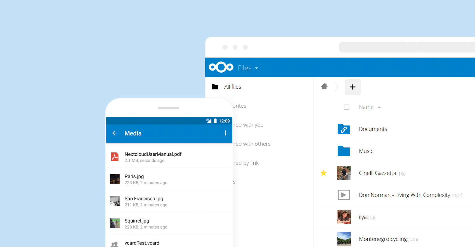 Nextcloud clients