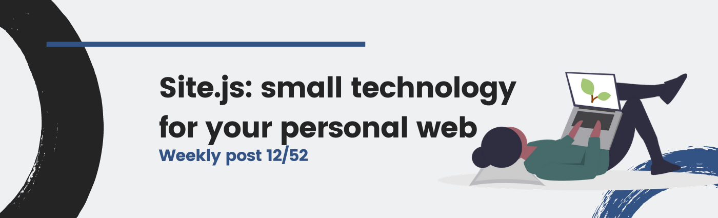 Site.js: small technology for your personal web